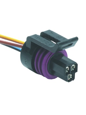 CHICOTE REPARO 3 VIAS PORTA FEMEA GM VW