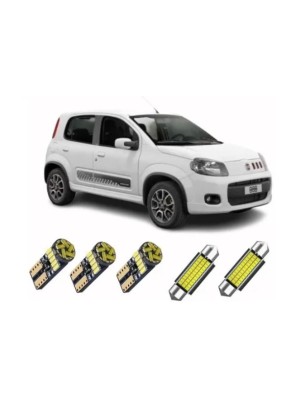 Kit Iluminação Fiat Uno SportingQuantidade de leds por lâmpada: 33